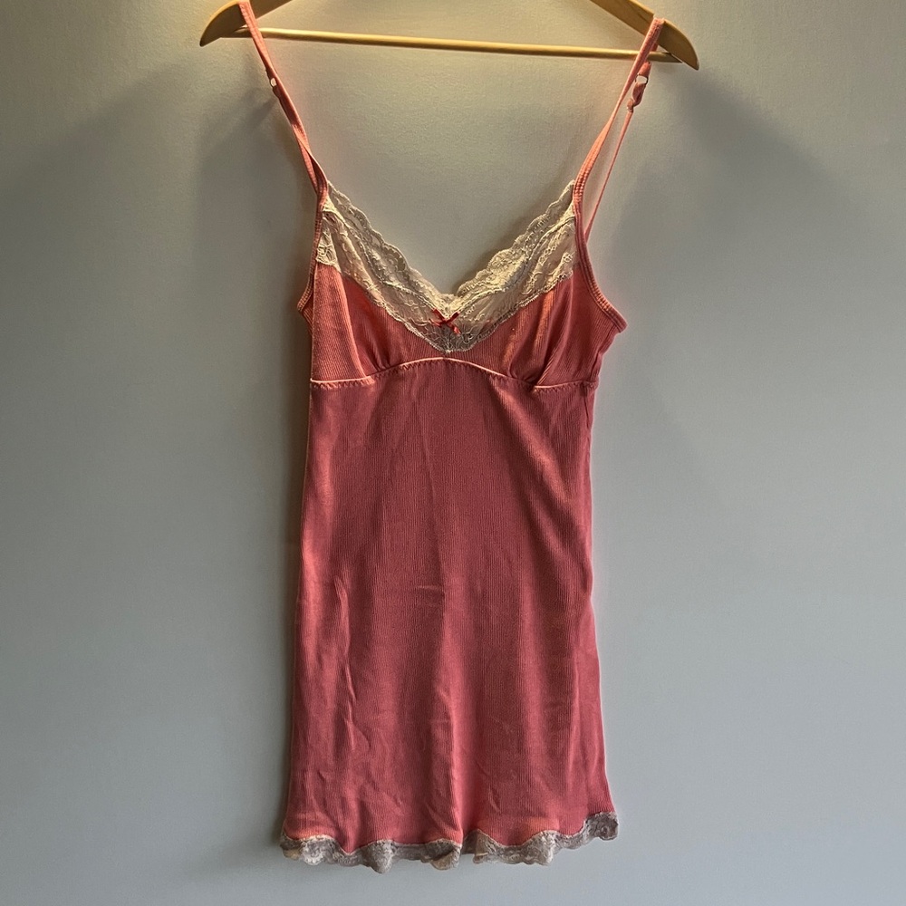 Victoria's Secret Pink Lace Chemise